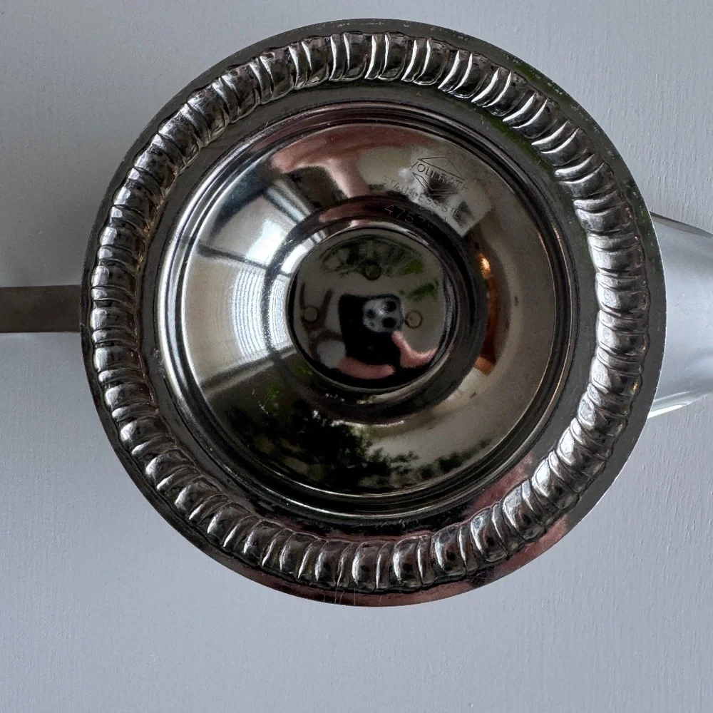 Vintage Vollrath Gravy Boat 47578 Stainless Steel Pedestal Classic Formal Dinner - Picture 8 of 12